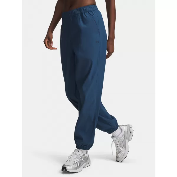  Ženske trenirke UNDER ARMOUR UNSTOPPABLE WVN JOGGER 6011400-498 PLAVA 