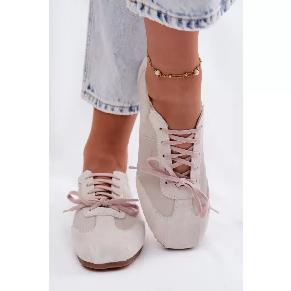  Ženske tenisice BIG STAR SHOES TT274599 BEŽ 