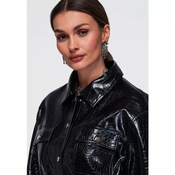  Ženska jakna OMBRE OW-JAFL-0141 CRNA 