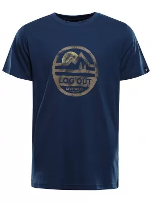 Muška majica kratkih rukava ALPINE PRO TERMES 4 MOONLIT OCEAN PC VARIJANTA