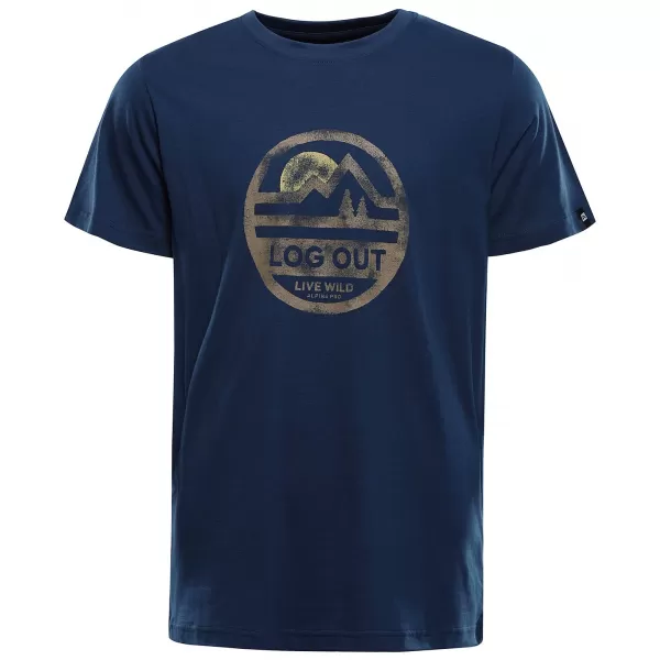  Muška majica kratkih rukava ALPINE PRO TERMES 4 MOONLIT OCEAN PC VARIJANTA 