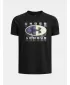 Majica za dječake UNDER ARMOUR B TECH GRAPHIC SS 6009615-001 CRNA