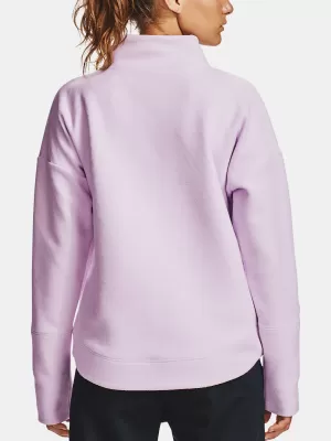 Ženski sweatshirt UNDER ARMOUR RECOVER FLEECE WRAP NECK 1356347-570 LJUBIČASTA