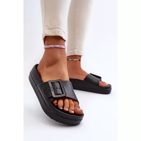  Ženske papuče BIG STAR SHOES NN274A662 CRNA 