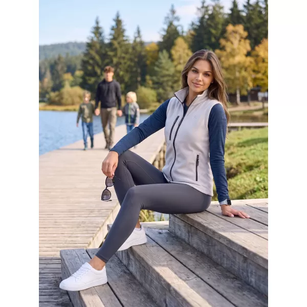  Ženski prsluk od flisa ALTISPORT ALW002525 SVIJETLOSIVA 