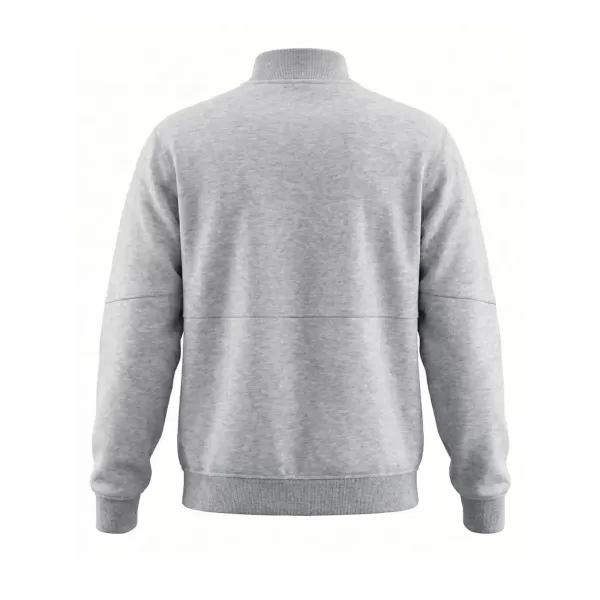  Muški sweatshirt 4F WMM00TSWSM2547 HLADNI SVIJETLO SIVI MELANGE 