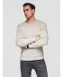 Muški sweatshirt OMBRE OM-SSBN-0271 SVIJETLO BEŽ