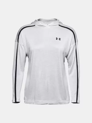 Ženski sweatshirt UNDER ARMOUR TECH TWIST GRAPHIC HOODIE 1351977-014 SIVA