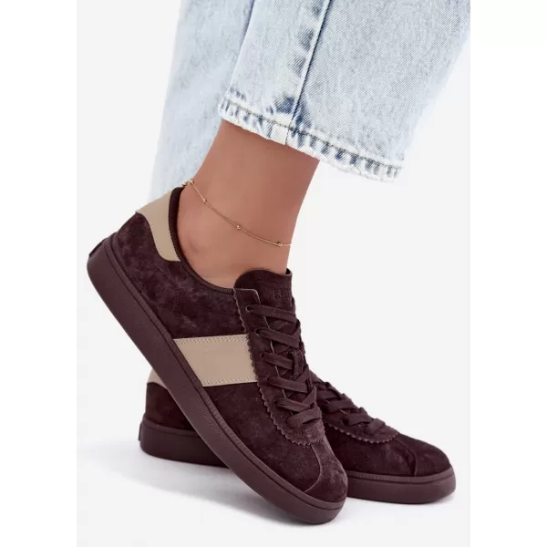  Ženske tenisice BIG STAR SHOES UU274438 SMEĐE/BEŽ SJENE 