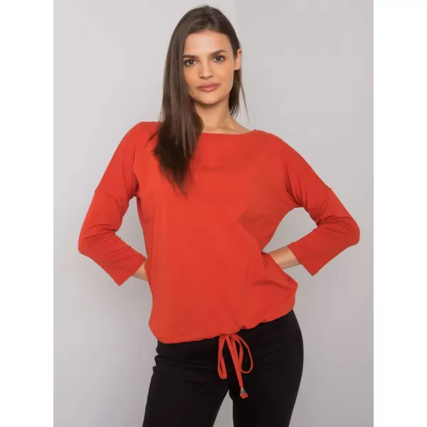  Ženska bluza BASIC FEEL GOOD RV-BZ-4691.37P TAMNONARANČASTA 