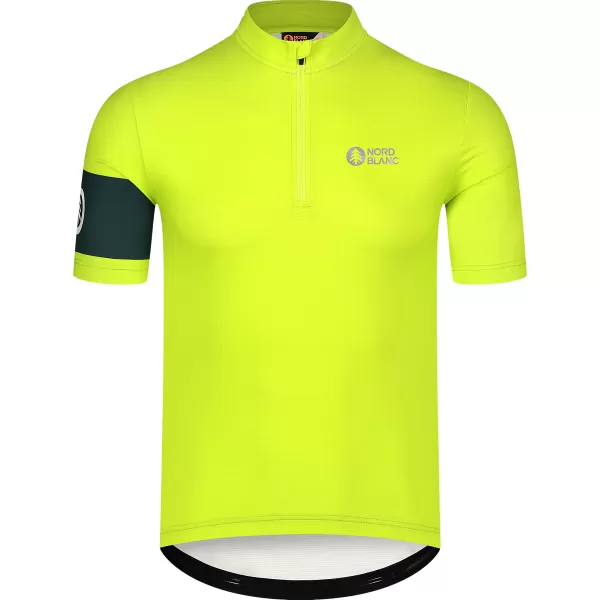  Muški biciklistički dres NORDBLANC CAMEL NBSMF8079 ZELENA 