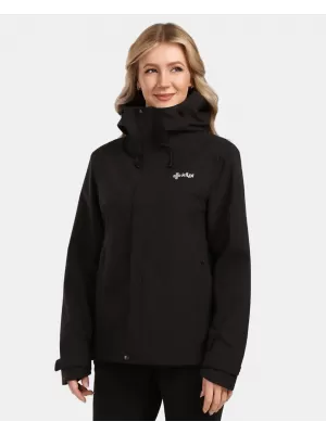 Ženska hardshell jakna KILPI MONTANA-W 1L0102KI CRNA