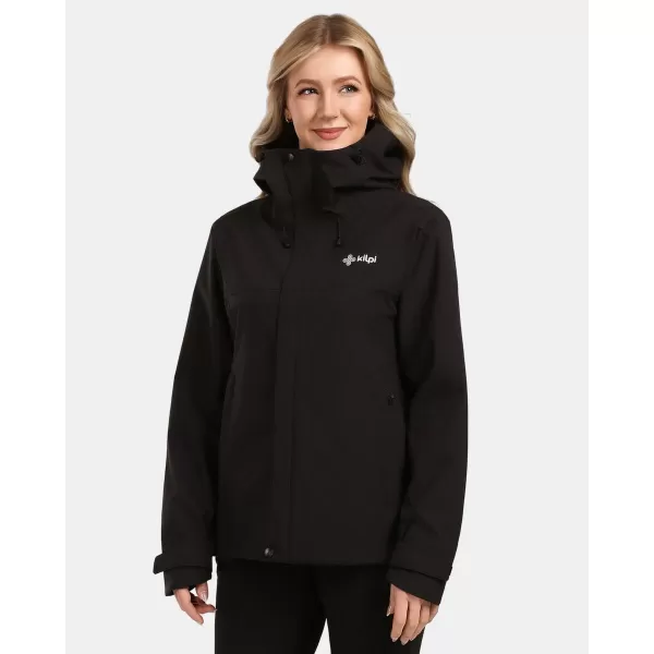  Ženska hardshell jakna KILPI MONTANA-W 1L0102KI CRNA 
