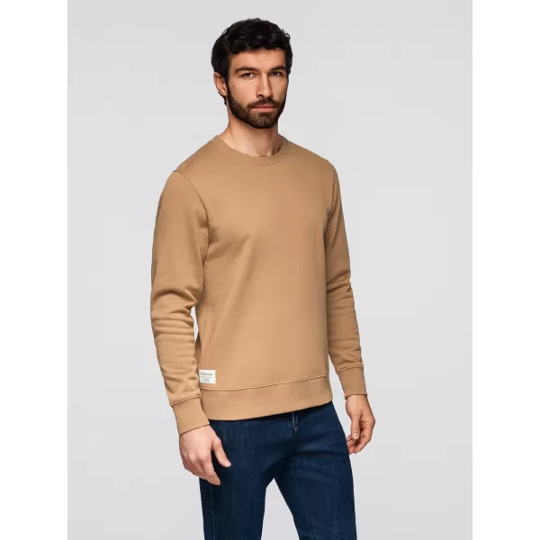  Muški sweatshirt OMBRE OM-SSBN-0271 SMEĐA 