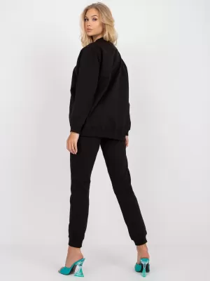 Ženski sweatshirt BASIC FEEL GOOD AP-BL-A-R001 NOIR