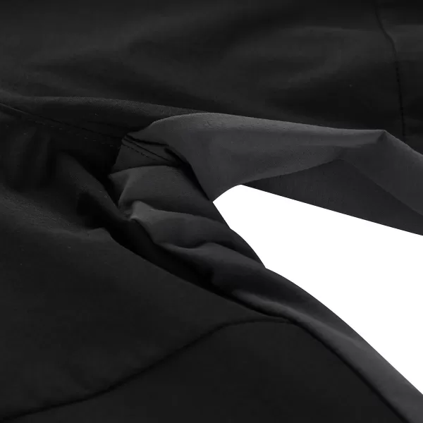  Ženske softshell hlače ALPINE PRO AKANA 3 CRNA 