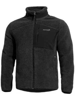 Muška majica od flisa PENTAGON SUMMIT SHERPA FLEECE K08063 CRNA