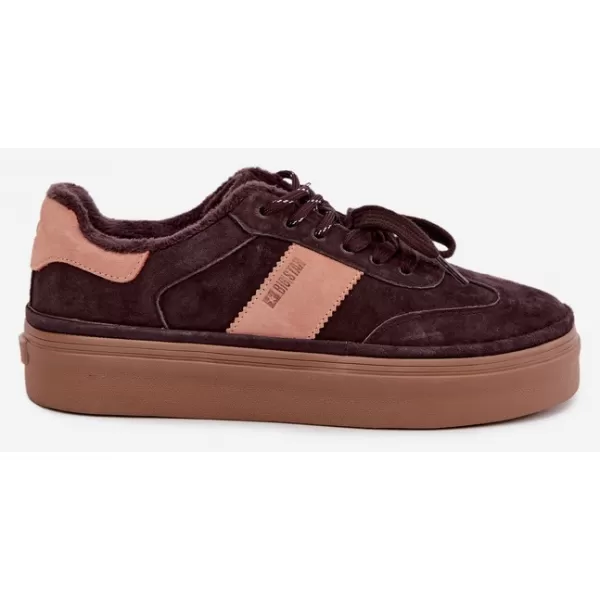  Ženske tenisice BIG STAR SHOES UU274770 SMEĐE/BEŽ SJENE 