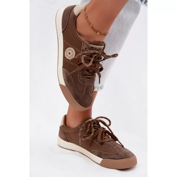  Ženske tenisice BIG STAR SHOES UU274002 SMEĐA/BEŽ 