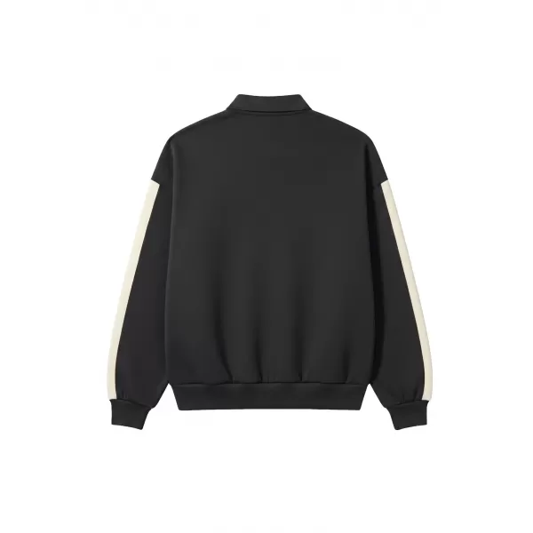  Muška majica s kragnom URBAN CLASSICS TB8595-00007 CRNA 