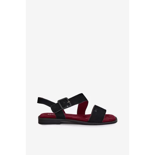  Ženske sandale BIG STAR SHOES TT274490 CRNA 