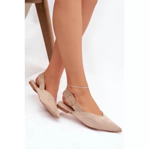  Ženske balerinke BOTO 9755 KAKI 
