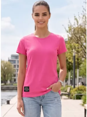 Ženska majica kratkih rukava ALTISPORT NP/ALWST26001 SLATKA RUŽIČASTA