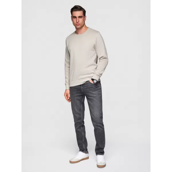  Muški sweatshirt OMBRE OM-SSBN-0271 SVIJETLO BEŽ 