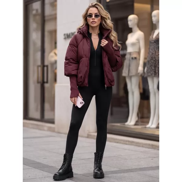  Ženska jakna DSTREET TY5898 TAMNOCRVENA 