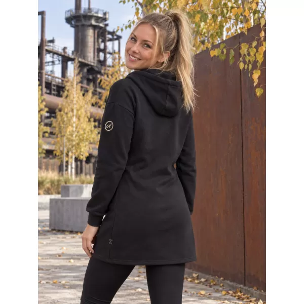  Ženski sweatshirt ALTISPORT IVIE CRNA 