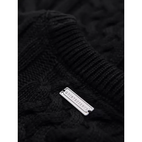  Muški pulover OMBRE OM-SWSW-0191 CRNA 