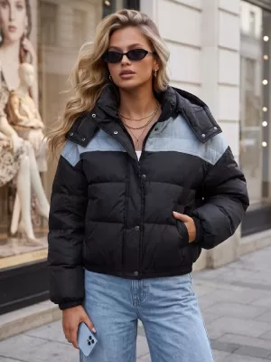 Ženska jakna DSTREET TY6087 CRNA