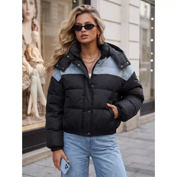  Ženska jakna DSTREET TY6087 CRNA 