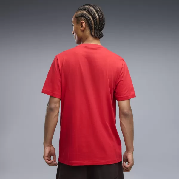  Muška majica kratkih rukava PUMA GRAPHICS BOX TEE 69436611 ZA SVA VREMENA CRVENA 