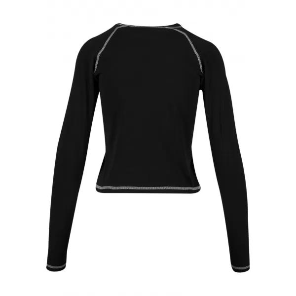  Ženska majica kratkih rukava URBAN CLASSICS TB7730 CRNA 