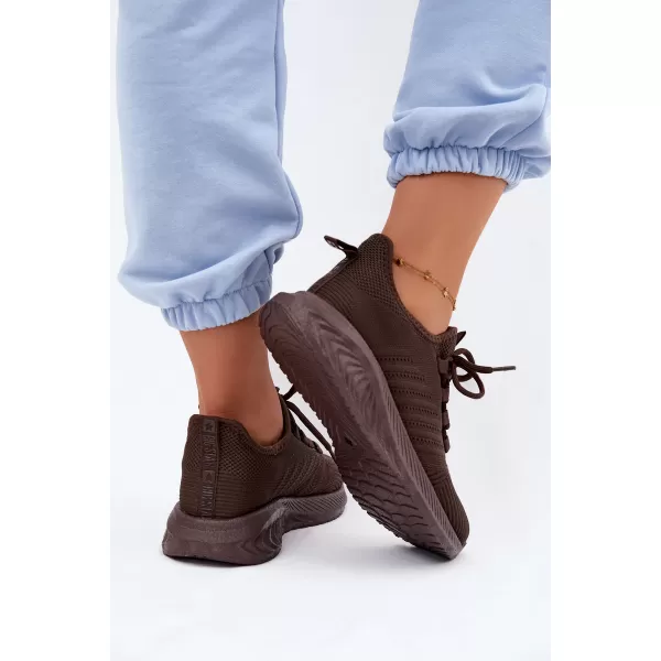  Ženske tenisice BIG STAR SHOES UU274055 SMEĐA/BEŽ 