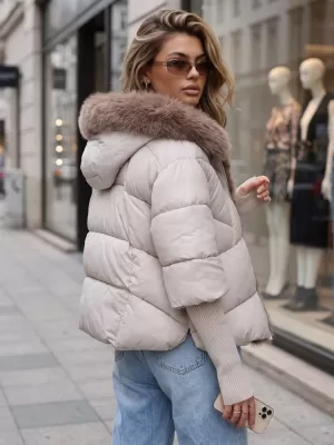 Ženska jakna DSTREET TY5986 SVIJETLOSIVA