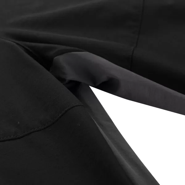  Muške softshell hlače ALPINE PRO AKAN 3 CRNA 