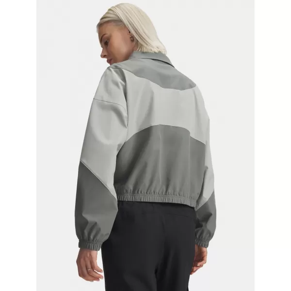 Ženska jakna UNDER ARMOUR RIVAL WOVEN JACKET 1389631-709 BIJELA 