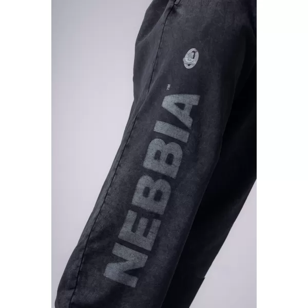  Muške hlače NEBBIA OLYMPIA PUMP COVER 954 CRNA 