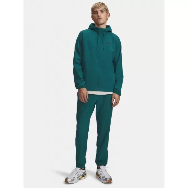  Muške trenirke UNDER ARMOUR VIBE WOVEN JOGGER 1386557-338 ZELENA 