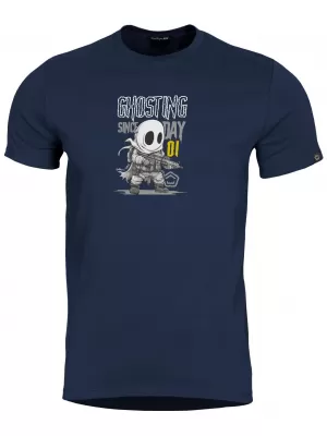 Muška majica kratkih rukava PENTAGON GHOSTING T-SHIRT K09053 PONOĆNO PLAVA