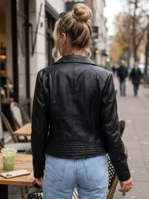 Ženska jakna DSTREET TY5723 CRNA