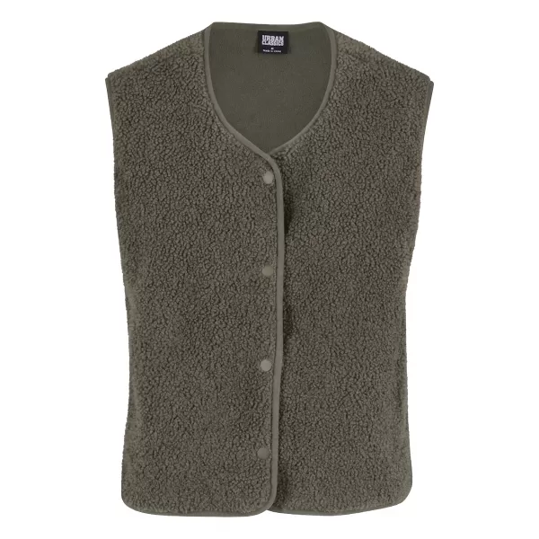  Ženski prsluk URBAN CLASSICS TB8011 BLIJEDO MASLINASTO 