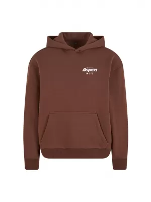 Muški sweatshirt URBAN CLASSICS TB9034-14274 ČOKOLADNO SMEĐA