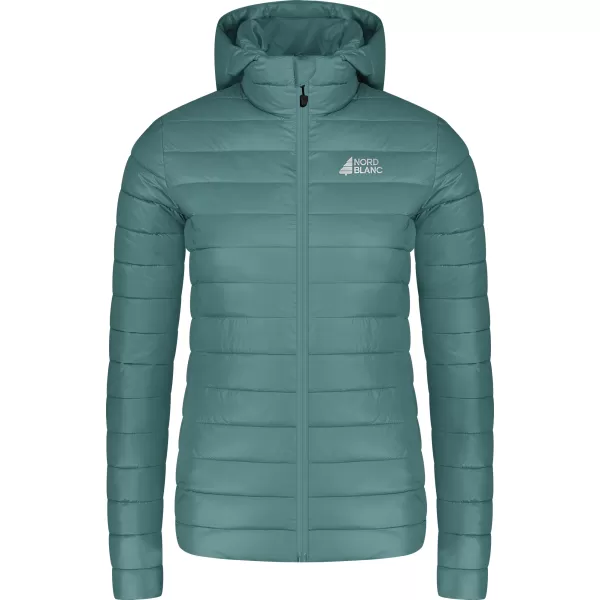  Prošivena ženska jakna NORDBLANC NIMBUS WJL8395 ZELENA 