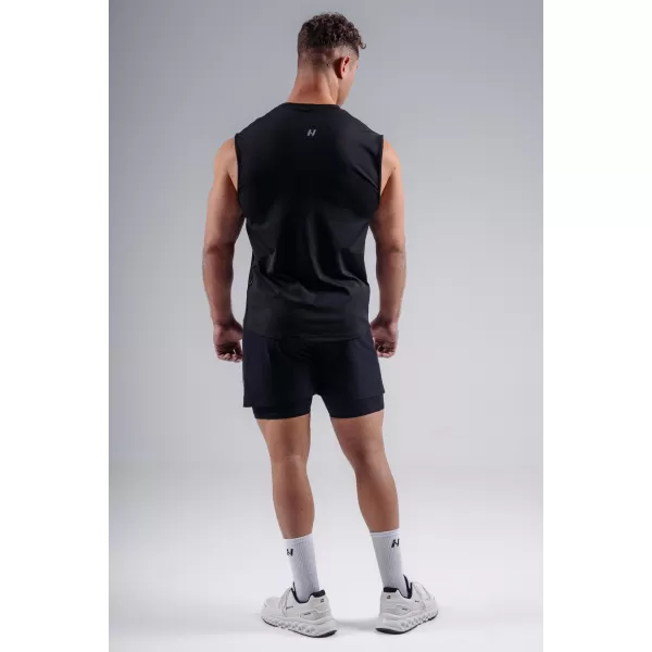  Funkcionalna majica bez rukava NEBBIA PRIMAL 874 CRNA 