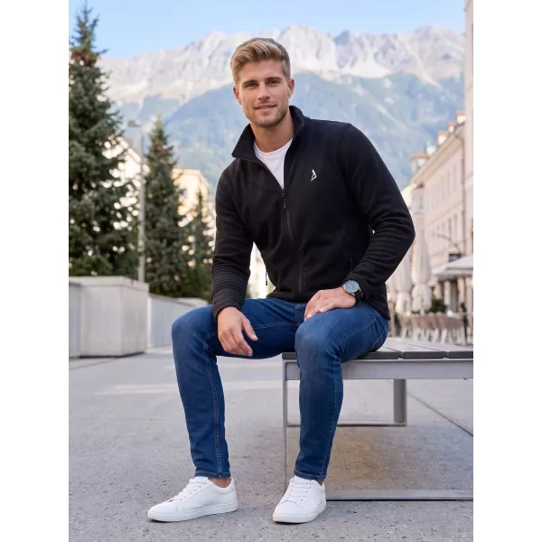  Muška majica od flisa ALTISPORT ALM002852 CRNO I SREBRNO 