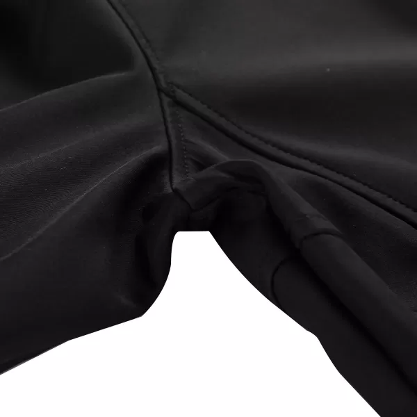  Ženski topli softshell kaput ALPINE PRO IBORA 2 CRNA 
