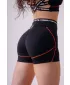Ženske kratke hlače NEBBIA OLYMPIA HIGH-WAIST 937 CRNA